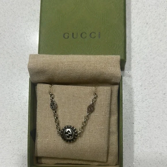 Gucci Sterling Silver Marmot Bracelet